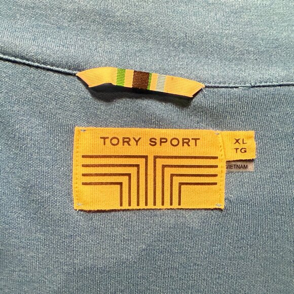 Tory Burch Sport Side Stripe Track Jacket XL - Picture 6 of 8